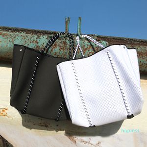 Designer – NEU Luxuriöse, atmungsaktive Neopren-Schultertasche aus Neopren mit großem Fassungsvermögen, lässige Tragetasche, Umhängetaschen mit Griff oben