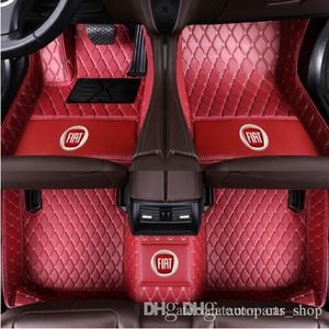 Suitable for Fiat 500 500L 500X Palio dedicated all-weather waterproof floor mat Waterproof cushion for car interior297J