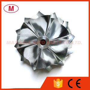 GT15-25 784369-0001 46.50/60.01mm 6+6 blades Performance Turbo Billet compressor wheel for 827056-0001/827054-0001 Turbocharger Cartridge