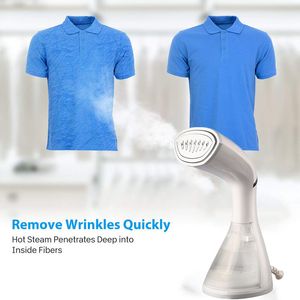 Freeshipping Steam Iron Garment Steamer Handheld Tyg 1500W Travel Vertikal Mini Bärbar Högkvalitativ Hem Resa För Kläder Stryk