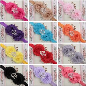 Epecket DHL Free Navio Convoluted Sun Flor com Rhinestone Crown Headband Datg128 Headbands Headbands