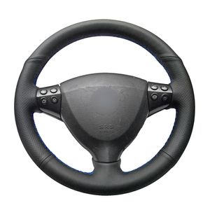 Hand-stitched PU Artificial Leather Steering Wheel Cover for Mercedes Benz A-Class A160 A180 E-CELL 2009-2012 Accessories