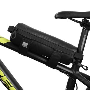 Sahoo Ao ar livre Bicicleta Guiador Saco de Ciclismo Tubo Tubo Bicicleta Bicicleta Bicicleta Frontal Frontão Ciclismo Strap-On Storage