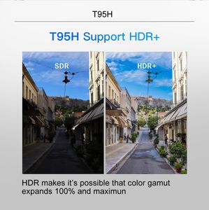 T95H TV Box Allwinner H616 Quad Core Android 10 OS 1GB 2GB RAM 8GB 16GB ROM