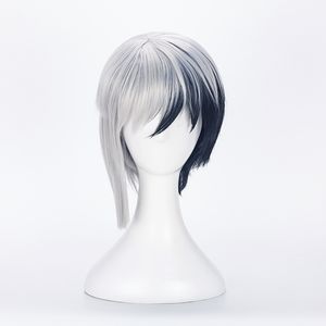 Dr.Stone Asagiri Gen Cosplay Wigs Hypnosis Mic Synthetic Hair Cosplay Wigs