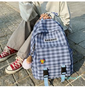 مصمم -backpack الإناث النسخة الكورية الفتيات طلاب المدارس الثانوية المدرسية الأصلية زارة Suoshi المرأة الجميلة على ظهره الإضافية الأزياء
