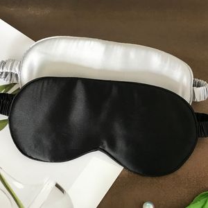 19 mamãe Mulberry Sleep Dormir Mask Mask Blackfold com cinta elástica Capa de olho macio eyeshade para dormir da noite, viagem, NAP25