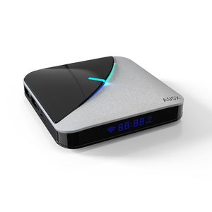 Канада В наличии A95X F3 Air Android 9.0 Amlogic S905x3 TV Box E 6 RGB Light A55 8K Smart Media Player 4G 32G