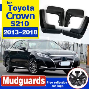 Bilmudflap för Toyota Crown S210 2013 ~ 2018 Fender Mud Flaps Guard Splash Flap Mudguards Tillbehör 2014 2015 2016 2017 14: e