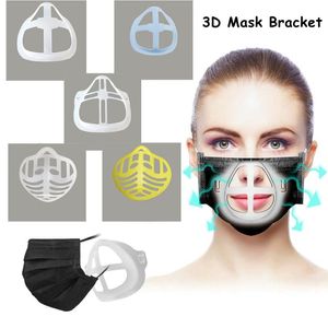 Wholesale mask stand resale online - 3D Mask Bracket Lipstick Protection Stand Inner Support Enhancing Breathing Smoothly Protection Frame Masks Brackets Tool Accessory OOA9000
