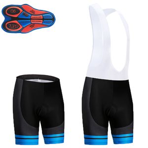 Pantaloncini da bicicletta elastici in Lycra Pantaloncini da ciclismo da uomo neri blu MTB Bike Bicycle 9D imbottiti con bretelle MTB Abbigliamento da uomo