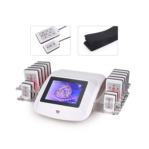 New Arrivals Effective LipoLaser Slimming Equipment Fast Fat Burning Remover Body shaping zerona laser weight loss machine 14pcs pads