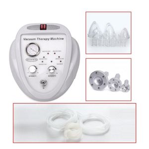 Portabel Slim Utrustning Vakuumterapi Cup Bröstsugning Maskin för byst Enhancer Hip Lift Body Massage Lymfatisk avgiftning