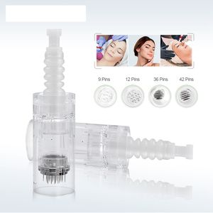 Bajonett Microneedle Cartridge Tips för Electric Auto Derma Pen N2 M5 M7 Micro Needle Stamp Dr.pen Hudvård Föryngring Hälsoterapi