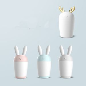 Small spray humidifier usb three-in-one desk bedroom car air purifier aroma diffuser beauty moisturizing dhl free