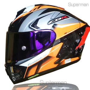 Tam yüz shoei x14 homda motosiklet kask anti-sis vizör adam sürme araba motocross yarış motosiklet kask-değil orijinal kask