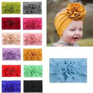 Fascia per bambini con fiori di mais Adatta a tutte le neonate Fascia per capelli Fascia per capelli Arco per capelli Testa larga Turbante Fasce per neonati