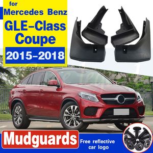 Car Mudflap for Mercedes Benz GLE Class Coupe C292 2015~2018 With pedal Fender Mud Flaps Guard Splash Flap Mudguards Accessories