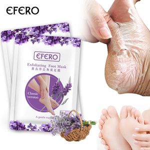 Lavendel-Aloe-Peeling-Fußbehandlung, Fußmaske, Hautpeeling, abgestorbene Haut, Fußmaske für Beine, Fersen, Fußpeeling-Maske, 10 Stück