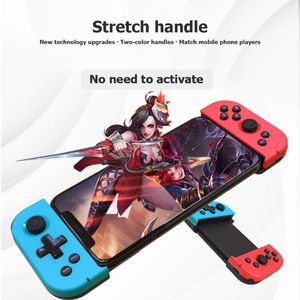 X6 Bluetooth 4.0 Smartphone GamePad GamePad GamePad Protector для PUBG Mobile Phone Wireless GamePad для Android