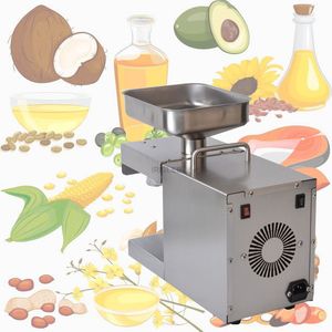 Hot sale Automatic Cold Oil Press Machine High Extraction Rate Oil Extractor Peanut Coconut Olive Oil Press Machine