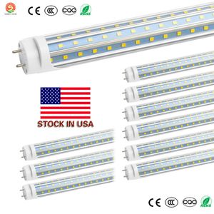 4FT T8 LED Tüp 60W 22W 28W 4 Feet Soğuk Beyaz 100LM W SMD2835 1.2M 4' LED Ampul Tüp Floresan Işık Değiştirme