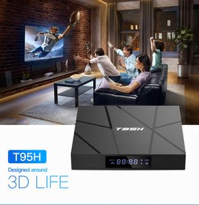 T95H TV Box Android 10 H616 четырехъядерный A53 CPU 4 ГБ ОЗУ 32 ГБ ПЗУ WiFi 2,4G 100M 6K HD