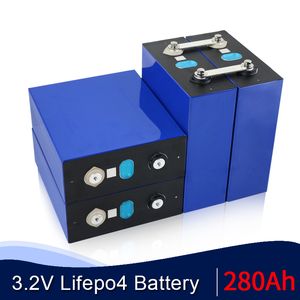 48pcs 3,2V 280AH lifepo4 Pil Lityum Demir Fosfat prizmatik Hücre güneş hücreleri LiFePO4 Enerji Depolama Sistemi AB ABD TAX FREE