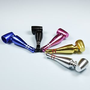 Новый дизайн фильтра в стиле боулинга трубы для курения трубы разборки разноцветных металлов тяжелый оптом дизайн