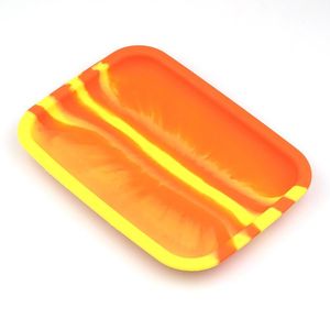 NEW Silicone Rolling Tray 200x145mm Tobacco Roller Rolling Trays For Make Papers Smoke Herb Grinder Cigarette Accessories