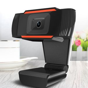 Wholesale usb webcam android resale online - USB Web Cam Webcam HD Megapixel PC Camera with Absorption Microphone MIC for Skype for Android TV Rotatable Computer Camera
