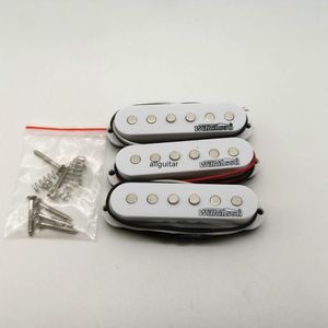 Rare SSS Single Coil Vintage Elactric Guitar Pickups for ST Guitar White WVS 1 set in stock