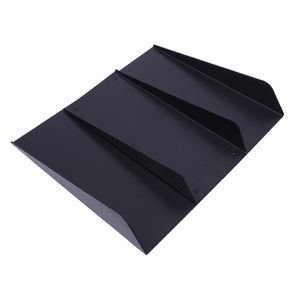 Siyah Difüzör toptan satış-WinSun ABS Evrensel Alt Arka Vücut Tampon Dudak Difüzörü Dört Yüzgeçleri Siyah