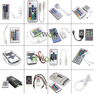 Mini 44keys LED Control 12V 40Keys RGBW Controller Music Version IR Controller För 5050 3528 RGB Strip Light