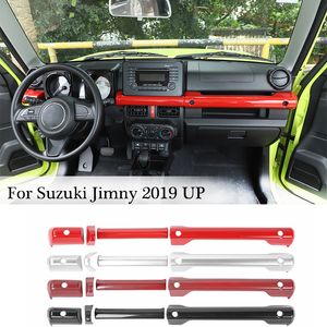Red Car Center Console Grab Handle Decoration Cover Stickers For Suzuki Jimny 2019 UP Car Interior Accessories