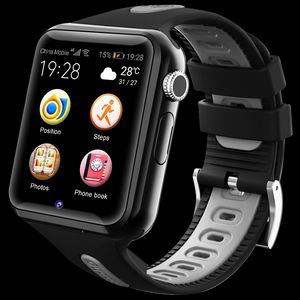スマートGPS wifiロケーション学生の子供の電話腕時計Androidシステム時計アプリのインストールBluetoothリモートカメラスマートウォッチ4G SIMカード