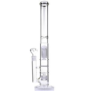 Hookahs Glass bongs classics design 8 arm tree perc honeycomb/cage percolator 5mm thick water pipe bong dab rig tall 19"