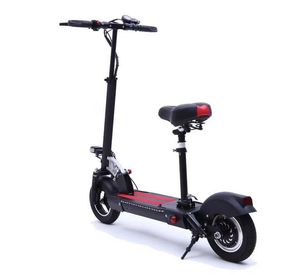 Foldable Smart Scooter lithium battery Brushless shock absorption Electric motorcycle Max30km load150kg Cushion post can be quickly removed