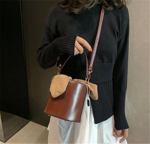 Sevimli Yeni-Bag Basit Kore Omuz Çantası Moda Mini Retro 2