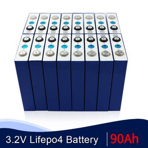 Lifepo4-Akku der Güteklasse A, 48 Stück, 3,2 V, 90 Ah, Lithium-Eisenphosphat-Zellen, Solarzellen, 24 V, 12 V, 48 V, 72 V, EU-US-Steuerfrei