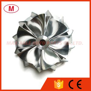 MGT2259S 793221-0001 46.50/59.48mm 6+6 blades Performance Turbocharger Aluminum 2618/Milling/Turbo Billet compressor wheel for Subaru WRX