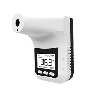 Sensores De Temperatura Infrarrojos al por mayor-CKC K3 Pro Termómetro infrarrojo Medición de temperatura electrónica K3Pro Sensor infrarrojo montado en la pared Sensor automático de temperatura corporal
