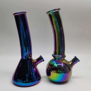 8 Zoll 20 cm hohe billige Bong-Ölplattform-Glasbecher-Bong-Halloween-Wasserpfeife für Wasserpfeifen, verschiedene Farben, hergestellt auf Bestellung OEM