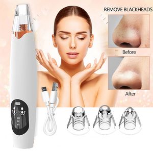 Nariz Blackhead Remover elétrica Rosto Limpeza Profunda Skin Care Máquina cravo removedor Preto Spots Pore Cleaner J1253