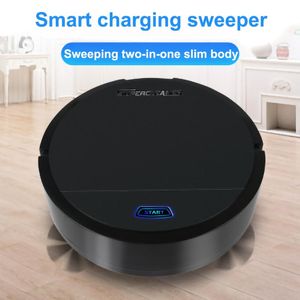 Robot Vacuum Cleaner USB Rechargeable Floor Sweeping Robot Dust Catcher Intelligent Auto-Induction Floor Sweeping