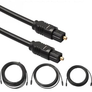 Цифровой оптический аудио кабель Toslink позолоченный 1 м 1,5 м 2 м 3 м 10 м SPDIF MD DVD покрыты кабелями AUX