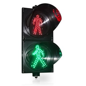 Sinyal Geçişi toptan satış-Trafik ışığı çapı mm geçerken kırmızı yeşil adam led sinyal
