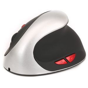 Mouse wireless ergonomici Mouse ottici verticali universali portatili da tavolo con 2400 DPI per laptop PC Notebook