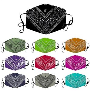 Printing Mask Snowflake Designer Dustproof Cotton Face Masks Ear-hanging Mouth Cover Outdoor Sports Adult Protective Sports Mask Maschera