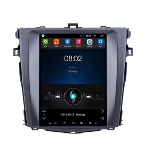 9.7 인치 안드로이드 자동차 비디오 멀티미디어 Autoradio GPS 네비게이션 시스템 2006-2012 Toyota Corolla 터치 스크린 4G WiFi 1080P